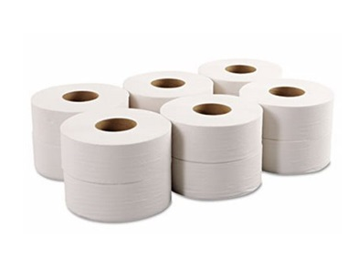 Toalettpapír közületi 2 rétegű, átmérő_ 19 cm, recy, 12 tekercs_karton, 60karton