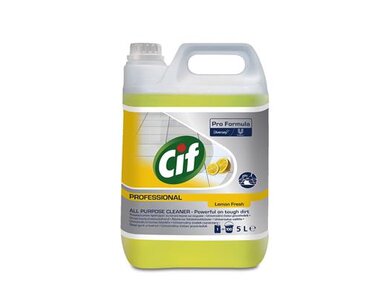7518659_Cif Pro Formula All Purpose Cleaner Lemon Fresh 2x5L - Általános felülettisztítószer citrom illattal