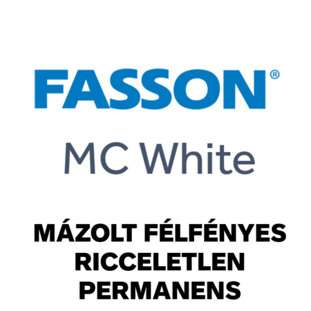 Mázolt, félfényes, Ricceletlen, Permanens