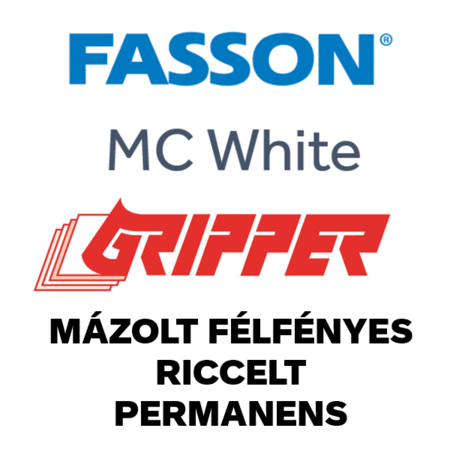 Mázolt Félfényes Riccelt Permanens