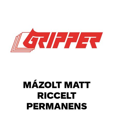Mázolt mátt riccelt permanens