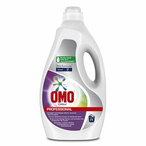 Omo Pro Formula Liquid Colour 5L - Folyékony, flakonos mosószer színes textilhez, környezetbarát csomagolásban